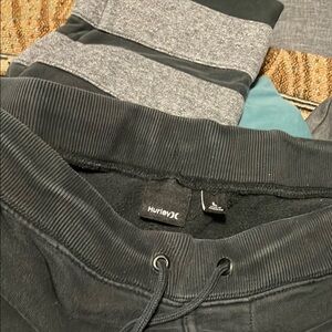 Hurley Black Sweatpants
